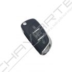 Comando KD 3 Botões Tipo PSA Transponder Hitag AES