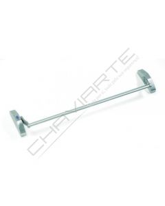 Barra antipânico Tesa 1970 para fechadura de embutir, em inox