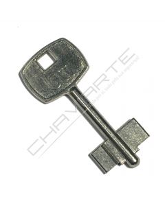 Chave paletão BTV original Cofre 03166 (pedido à fábrica por código original)