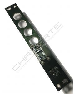 Trinco eléctrico Mottura para fechadura de embutir 85371/28, 4 pernos esquerda, 94077S028N