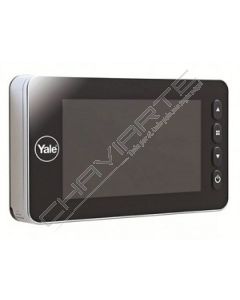 Visor Yale Electrónico c/Gravação Automático prata