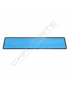 Chapa branca acrílica Corsinais rectangular com friso