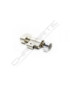 Componente M&C p/adaptar botão push niquelado ao cilindro C-Max