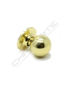 Puxador redondo Tesa 3931, fixo, dourado