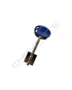 Chave paletão Mottura original My Key de 40mm (pedida à Sede por cartão) fornecida em bruto