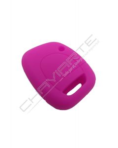 Capa silicone Renault, um botão, rosa