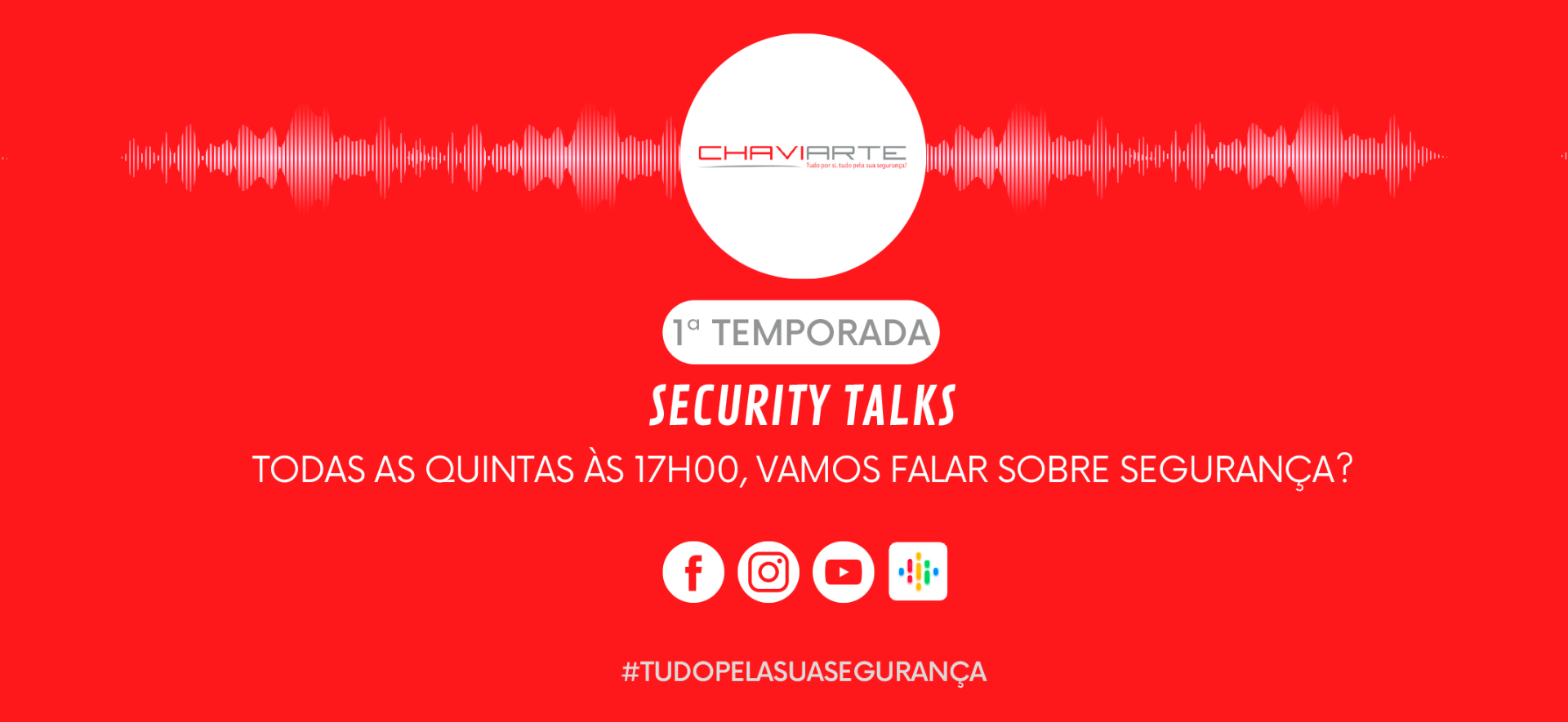 Security Talks - podcast chaviarte sobre seguranca